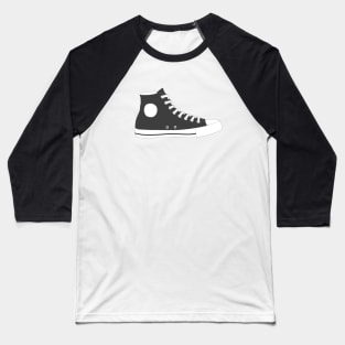 Black Sneaker Baseball T-Shirt